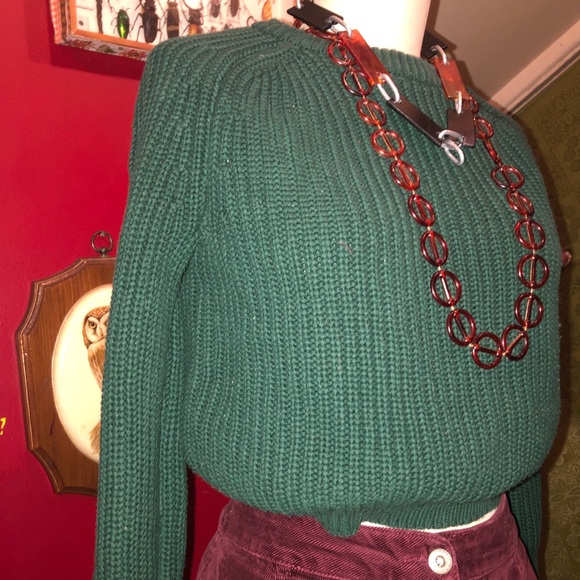 Green American apparel sweater - Picture 4 of 5